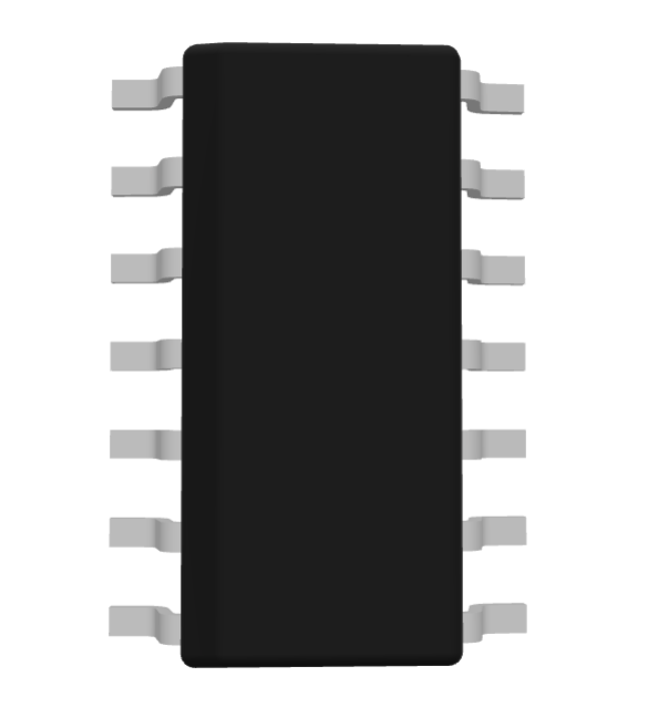TL074 3d model